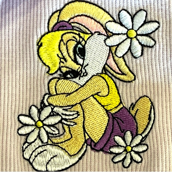 Looney Tunes Lola Bunny XX Large Polo style dress in lavender with embro… - Picture 2 of 6